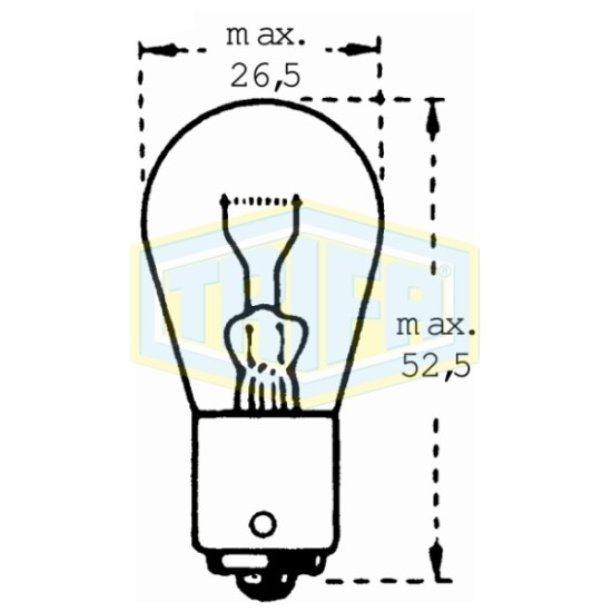 ΛΑΜΠΑ ΚΑΡΥΔΙ 12V 21W 