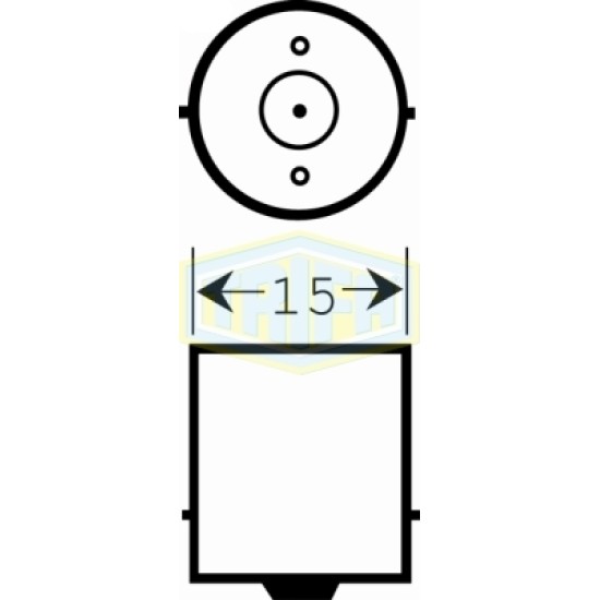 ΛΑΜΠΑ ΚΑΡΥΔΙ 12V 21W 