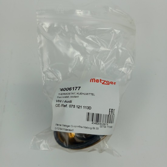 ΘΕΡΜΟΣΤΑΤΗΣ METZGER 4006177 – SEAT LEON/TOLEDO , VW GOLF/PASSAT/TRANSPORTER/SHARAN/LT/NEW BEETLE