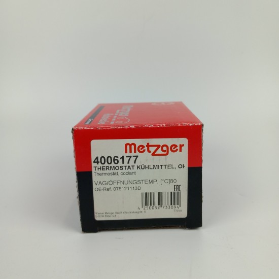 ΘΕΡΜΟΣΤΑΤΗΣ METZGER 4006177 – SEAT LEON/TOLEDO , VW GOLF/PASSAT/TRANSPORTER/SHARAN/LT/NEW BEETLE