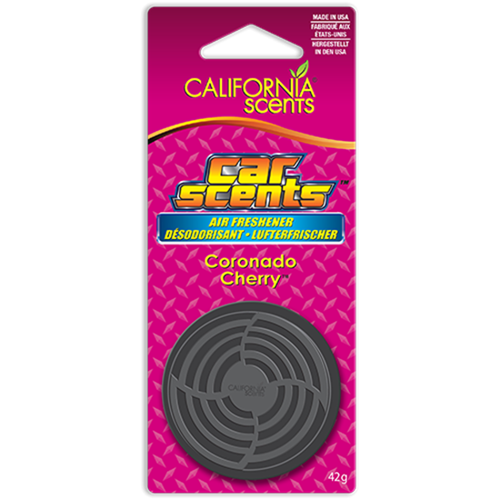 California Scents Αρωματική Κονσέρβα Κονσόλας/Ταμπλό Αυτοκινήτου Car Scents Coronado Cherry 42gr California Scents Αρωματική Κονσέρβα Κονσόλας/Ταμπλό Αυτοκινήτου Car Scents Coronado Cherry 42gr
