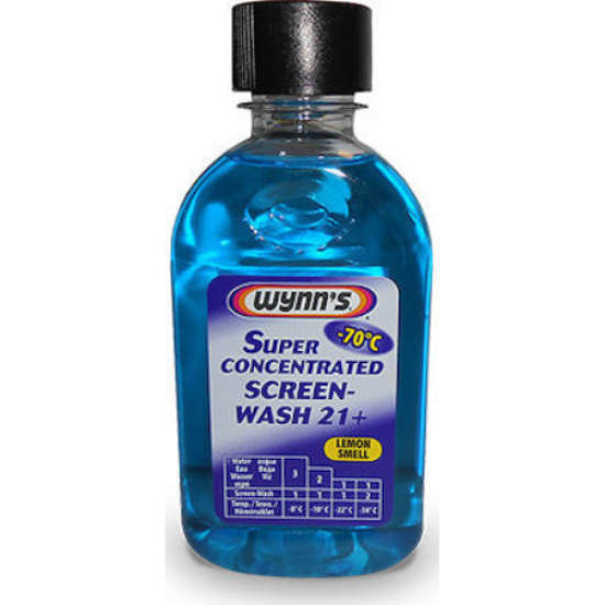 SUPER CONCENTRATED SCREEN-WASH 21+ WYNN'S 250ML