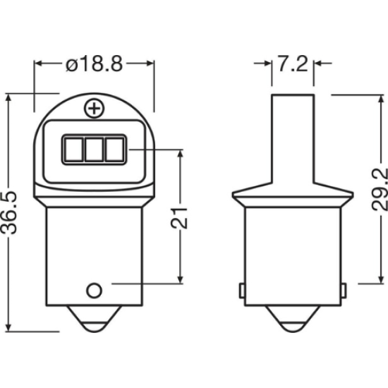 OSRAM ΛΑΜΠΑ LEDriving® SL ?R10W COOL WHITE 6000K 12V BLI2 ECO OSRAM ΛΑΜΠΑ LEDriving® SL ?R10W COOL WHITE 6000K 12V BLI2 ECO