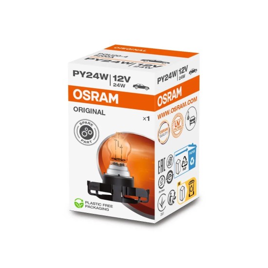 OSRAM ΛΑΜΠΑ ORIGINAL PY24W 12V OSRAM ΛΑΜΠΑ ORIGINAL PY24W 12V