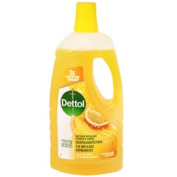 DETTOL ΥΓΡΟ ΠΟΛΥΚΑΘΑΡΙΣΤΙΚΟ 1lit - (ΦΡΕΣΚΑΔΑ ΛΕΜΟΝΙΟΥ)