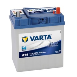 VARTA BLUELINE ΔΕΞ. ΜΠΑΤΑΡΙΑ Α14 (40Ah/330A) 187x127x227mm VARTA BLUELINE ΔΕΞ. ΜΠΑΤΑΡΙΑ Α14 (40Ah/330A) 187x127x227mm