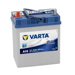 VARTA BLUELINE ΑΡΙΣΤ.(ψιλός) ΜΠΑΤΑΡΙΑ A15 (40Ah/330A) 187x127x227mm