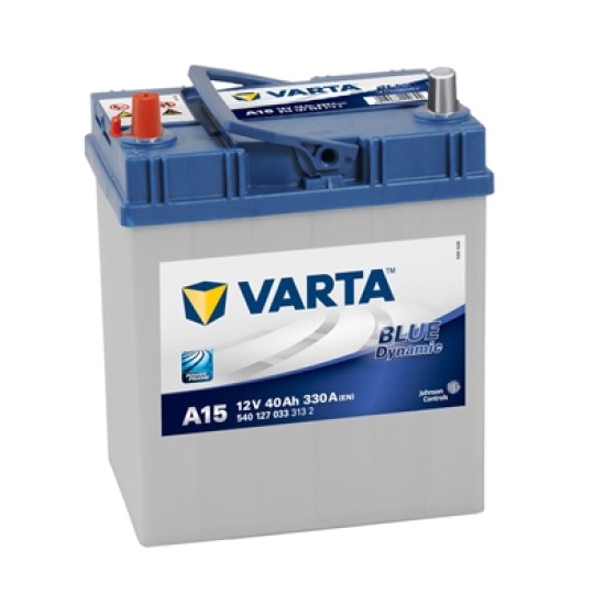 VARTA BLUELINE ΑΡΙΣΤ.(ψιλός) ΜΠΑΤΑΡΙΑ A15 (40Ah/330A) 187x127x227mm VARTA BLUELINE ΑΡΙΣΤ.(ψιλός) ΜΠΑΤΑΡΙΑ A15 (40Ah/330A) 187x127x227mm