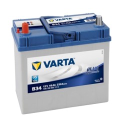 VARTA BLUELINE ΑΡΙΣΤ. ΜΠΑΤΑΡΙΑ Β34 (45Ah/330A) 238x129x227mm VARTA BLUELINE ΑΡΙΣΤ. ΜΠΑΤΑΡΙΑ Β34 (45Ah/330A) 238x129x227mm