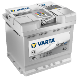 VARTA SILVER dynamic AGM START-STOP A9 (50Ah/540A) 207x175x190mm VARTA SILVER dynamic AGM START-STOP A9 (50Ah/540A) 207x175x190mm