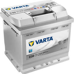 VARTA SILVERLINE ΔΕΞ. ΜΠΑΤΑΡΙΕΣ C30 (54Ah/530A) VARTA SILVERLINE ΔΕΞ. ΜΠΑΤΑΡΙΕΣ C30 (54Ah/530A)