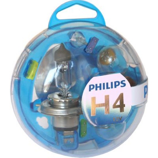 PHILIPS 55718EBKM ΒΑΣΙΚΟ ΣΕΤ ΕΠΙΣΚΕΥΗΣ H4 PHILIPS 55718EBKM ΒΑΣΙΚΟ ΣΕΤ ΕΠΙΣΚΕΥΗΣ H4