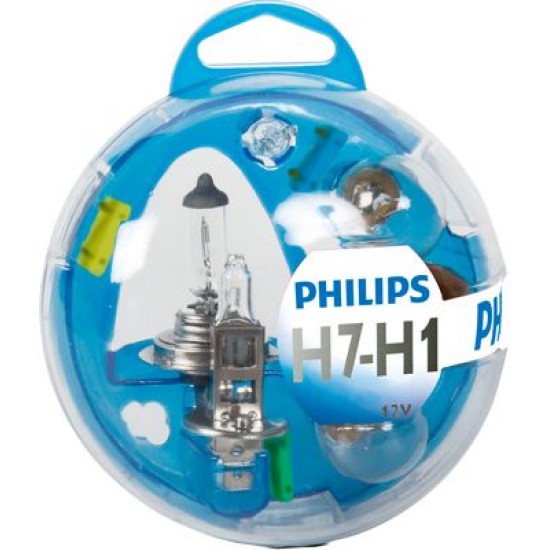 PHILIPS 55720EBKM ΒΑΣΙΚΟ ΣΕΤ ΕΠΙΣΚΕΥΗΣ H1/H7 PHILIPS 55720EBKM ΒΑΣΙΚΟ ΣΕΤ ΕΠΙΣΚΕΥΗΣ H1/H7