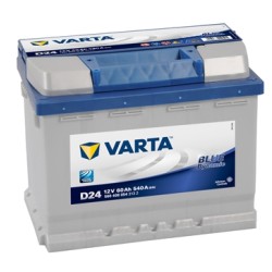 VARTA BLUELINE ΔΕΞ. ΜΠΑΤΑΡΙΑ D24 (60Ah/540A) 242x175x190mm VARTA BLUELINE ΔΕΞ. ΜΠΑΤΑΡΙΑ D24 (60Ah/540A) 242x175x190mm