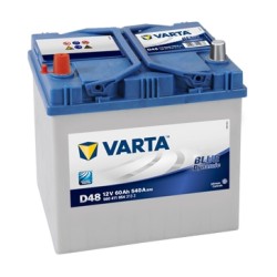 VARTA BLUELINE ΑΡΙΣΤ. ΜΠΑΤΑΡΙΕΣ D48 (60Ah/540A) 232x173x225mm VARTA BLUELINE ΑΡΙΣΤ. ΜΠΑΤΑΡΙΕΣ D48 (60Ah/540A) 232x173x225mm