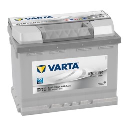 VARTA SILVERLINE ΔΕΞ. ΜΠΑΤΑΡΙΑ D15 (63Ah/610A) 242x175x190mm VARTA SILVERLINE ΔΕΞ. ΜΠΑΤΑΡΙΑ D15 (63Ah/610A) 242x175x190mm