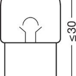 OSRAM ΛΑΜΠΑ ORIGINAL R10W 24V