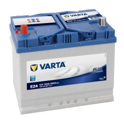 VARTA BLUELINE ΑΡΙΣΤ. ΜΠΑΤΑΡΙΑ E24 (70Ah/630A) 261x175x220mm VARTA BLUELINE ΑΡΙΣΤ. ΜΠΑΤΑΡΙΑ E24 (70Ah/630A) 261x175x220mm