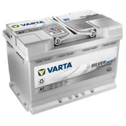 VARTA SILVER dynamic AGM START-STOP A7 (70Ah/760A) VARTA SILVER dynamic AGM START-STOP A7 (70Ah/760A)