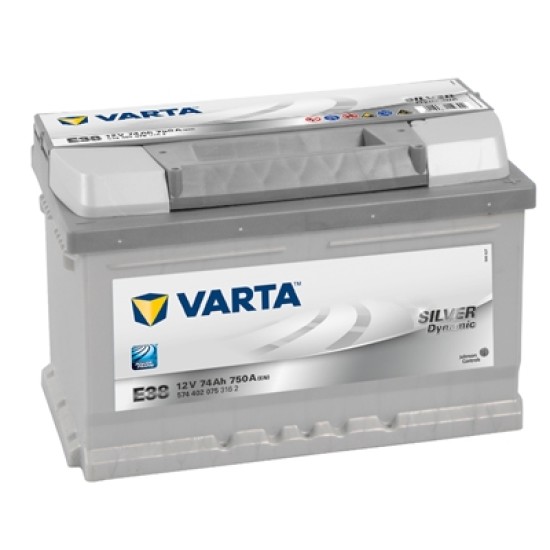 VARTA SILVERLINE ΔΕΞ. ΜΠΑΤΑΡΙΑ 74Ah VARTA SILVERLINE ΔΕΞ. ΜΠΑΤΑΡΙΑ 74Ah