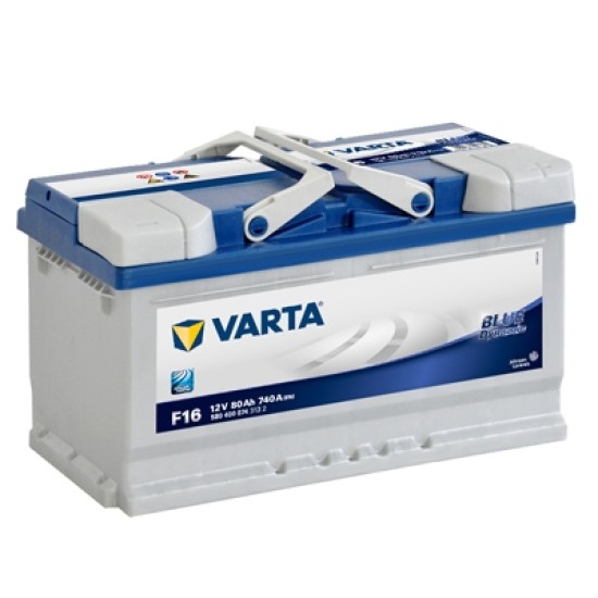 VARTA BLUELINE ΔΕΞ. ΜΠΑΤΑΡΙΑ F16 (80Ah/740A) 315x175x190mm VARTA BLUELINE ΔΕΞ. ΜΠΑΤΑΡΙΑ F16 (80Ah/740A) 315x175x190mm