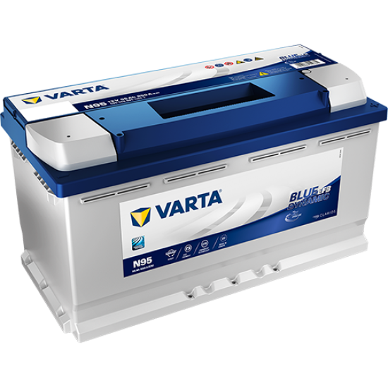 VARTA ΜΠΑΤΑΡΙΕΣ N95 (95Ah/850A) 353x175x190mm VARTA ΜΠΑΤΑΡΙΕΣ N95 (95Ah/850A) 353x175x190mm
