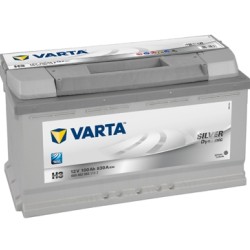 VARTA SILVERLINE ΔΕΞ. ΜΠΑΤΑΡΙΑ H3 (100Ah/830A) 353x175x190mm VARTA SILVERLINE ΔΕΞ. ΜΠΑΤΑΡΙΑ H3 (100Ah/830A) 353x175x190mm