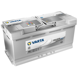 VARTA AGM START - STOP ΜΠΑΤΑΡΙΕΣ A4 (105Ah/950A) 394x175x190 VARTA AGM START - STOP ΜΠΑΤΑΡΙΕΣ A4 (105Ah/950A) 394x175x190