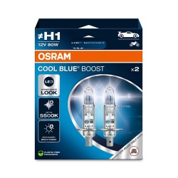 OSRAM ΛΑΜΠΑ COOL BLUE® BOOST ? H1 12V DUOBOX ECO