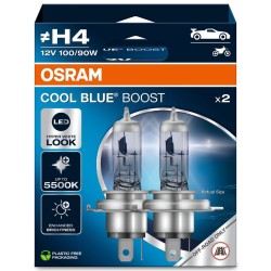 OSRAM ΛΑΜΠΑ COOL BLUE® BOOST ? H4 12V DUOBOX ECO