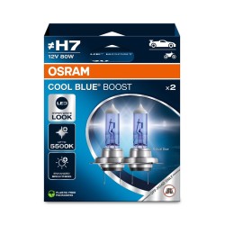OSRAM ΛΑΜΠΑ COOL BLUE® BOOST ? H7 12V DUOBOX ECO