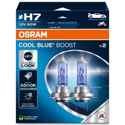 OSRAM ΛΑΜΠΑ COOL BLUE® BOOST ? H7 12V DUOBOX ECO