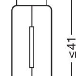 OSRAM ΛΑΜΠΑ ORIGINAL 41mm 10W SV8,5-8 12V