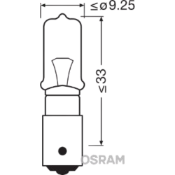OSRAM ΛΑΜΠΑ ORIGINAL H21W 24V