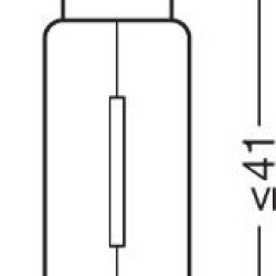 OSRAM ΛΑΜΠΑ ORIGINAL 41mm 5W SV8,5-8 12V