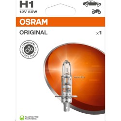 OSRAM ΛΑΜΠΑ ORIGINAL H1 12V BLI1 ECO