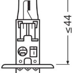 OSRAM ΛΑΜΠΑ COOL BLUE® INTENSE H1 12V