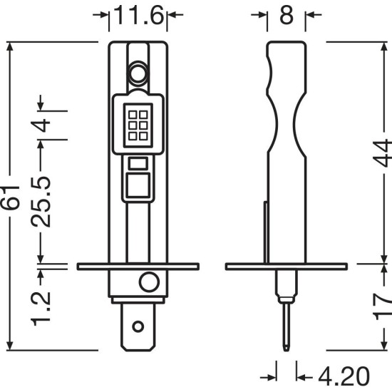OSRAM ΛΑΜΠΕΣ ΣΕΤ LEDriving® HL EASY ?H1 COOL WHITE 6500K 12V KIT OSRAM ΛΑΜΠΕΣ ΣΕΤ LEDriving® HL EASY ?H1 COOL WHITE 6500K 12V KIT