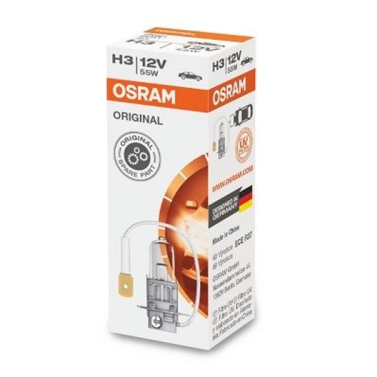 OSRAM ΛΑΜΠΑ ORIGINAL H3 12V OSRAM ΛΑΜΠΑ ORIGINAL H3 12V