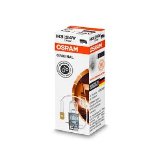 OSRAM ΛΑΜΠΑ ORIGINAL H3 24V OSRAM ΛΑΜΠΑ ORIGINAL H3 24V