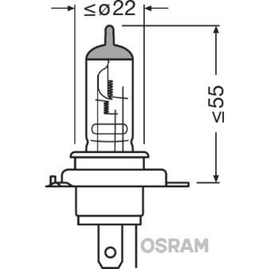 OSRAM ΛΑΜΠΑ ORIGINAL HS1 12V OSRAM ΛΑΜΠΑ ORIGINAL HS1 12V