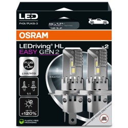 OSRAM ΛΑΜΠΕΣ ΣΕΤ LEDriving® HL EASY ?H4/H19 COOL WHITE 6700K 12V KIT
