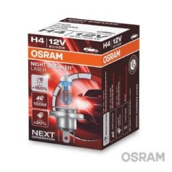 OSRAM ΛΑΜΠΑ NIGHT BREAKER® LASER H4 12V