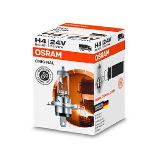 OSRAM ΛΑΜΠΑ ORIGINAL H4 24V OSRAM ΛΑΜΠΑ ORIGINAL H4 24V