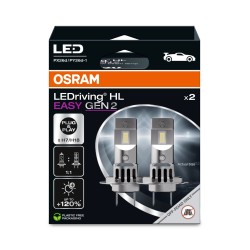 OSRAM ΛΑΜΠΕΣ ΣΕΤ LEDriving® HL EASY ?H7/H18 COOL WHITE 6700K 12V KIT