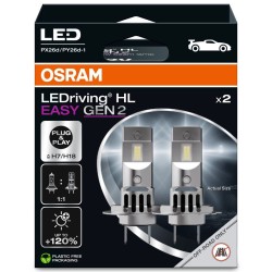 OSRAM ΛΑΜΠΕΣ ΣΕΤ LEDriving® HL EASY ?H7/H18 COOL WHITE 6700K 12V KIT