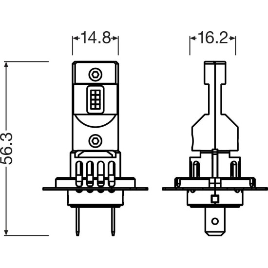 OSRAM ΛΑΜΠΕΣ ΣΕΤ LEDriving® HL EASY ?H7/H18 COOL WHITE 6700K 12V KIT OSRAM ΛΑΜΠΕΣ ΣΕΤ LEDriving® HL EASY ?H7/H18 COOL WHITE 6700K 12V KIT
