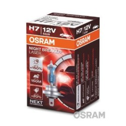 OSRAM ΛΑΜΠΑ NIGHT BREAKER® LASER H7 12V