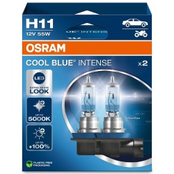 OSRAM ΛΑΜΠΑ COOL BLUE® INTENSE H11 12V DUOBOX ECO