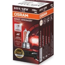OSRAM ΛΑΜΠΑ NIGHT BREAKER® SILVER H11 12V